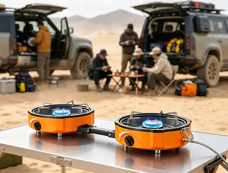 Why Choose a 2 Burner Portable Camping Stove for Camping?